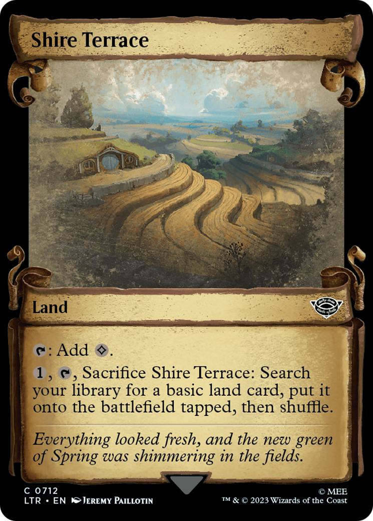 Shire Terrace [The Lord of the Rings: Tales of Middle-Earth Showcase Scrolls] | Devastation Store