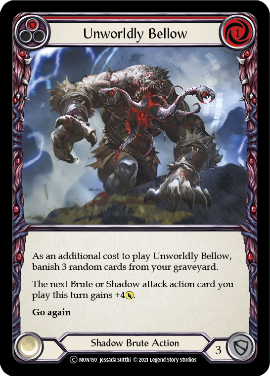Unworldly Bellow (Red) [U-MON150] Unlimited Edition Normal | Devastation Store