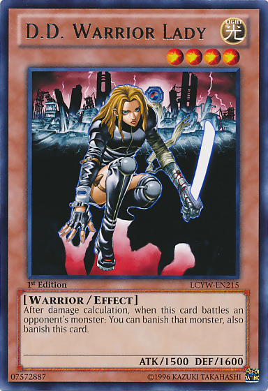 D.D. Warrior Lady [LCYW-EN215] Rare | Devastation Store