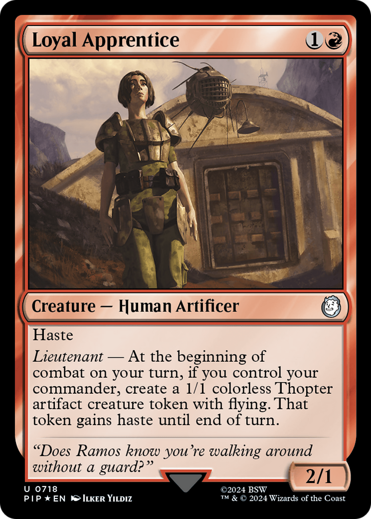 Loyal Apprentice (Surge Foil) [Fallout] | Devastation Store