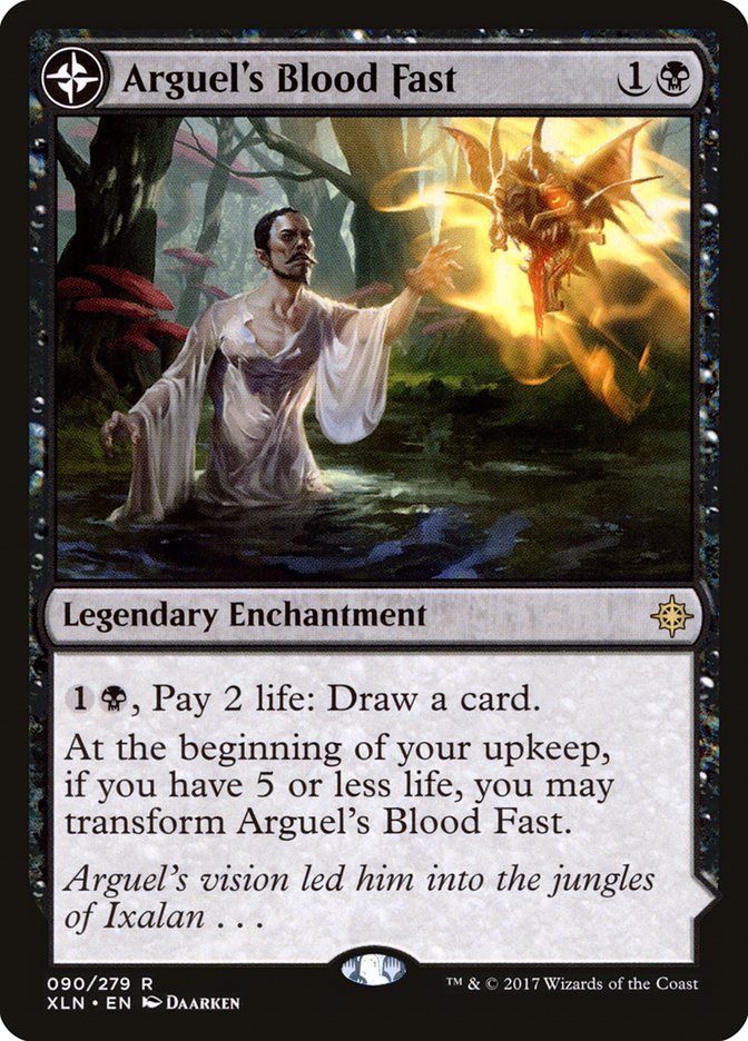 Arguel's Blood Fast // Temple of Aclazotz [Ixalan] | Devastation Store