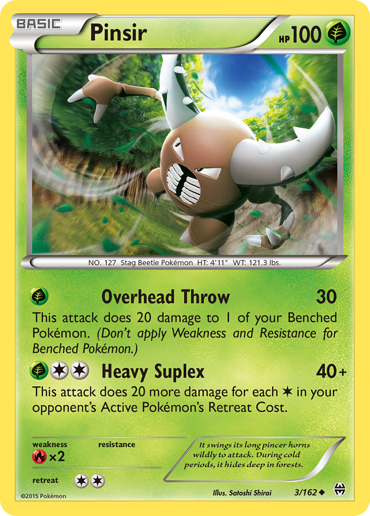 Pinsir (3/162) [XY: BREAKthrough] | Devastation Store