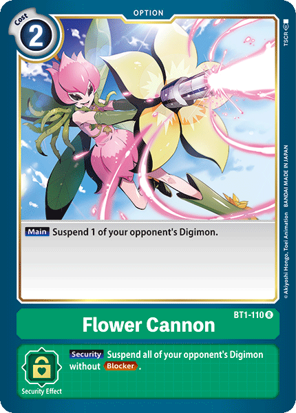 Flower Cannon [BT1-110] [Release Booster Ver.1.0] | Devastation Store