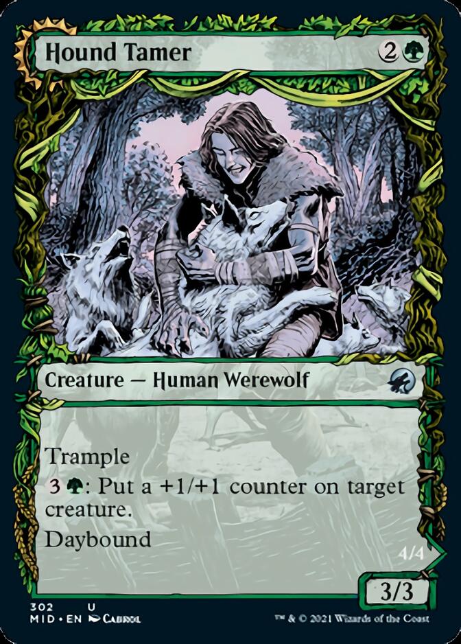 Hound Tamer // Untamed Pup (Showcase Equinox) [Innistrad: Midnight Hunt] | Devastation Store