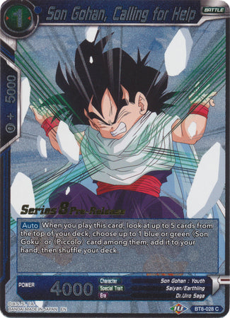 Son Gohan, Calling for Help [BT8-028_PR] | Devastation Store