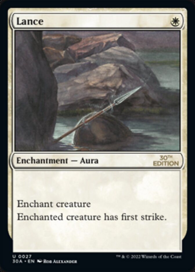 Lance [30th Anniversary Edition] | Devastation Store