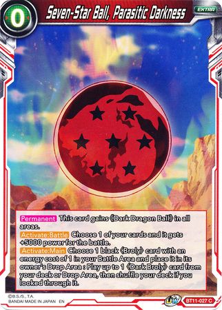 Seven-Star Ball, Parasitic Darkness [BT11-027] | Devastation Store