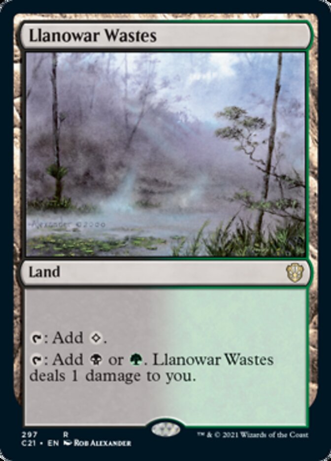 Llanowar Wastes [Commander 2021] | Devastation Store