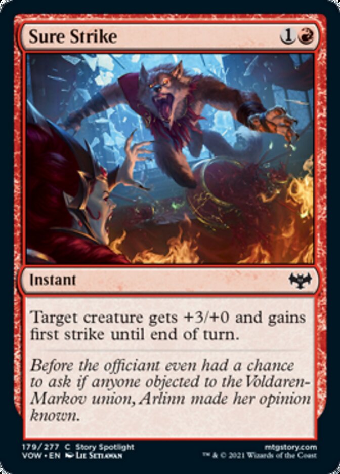 Sure Strike [Innistrad: Crimson Vow] | Devastation Store