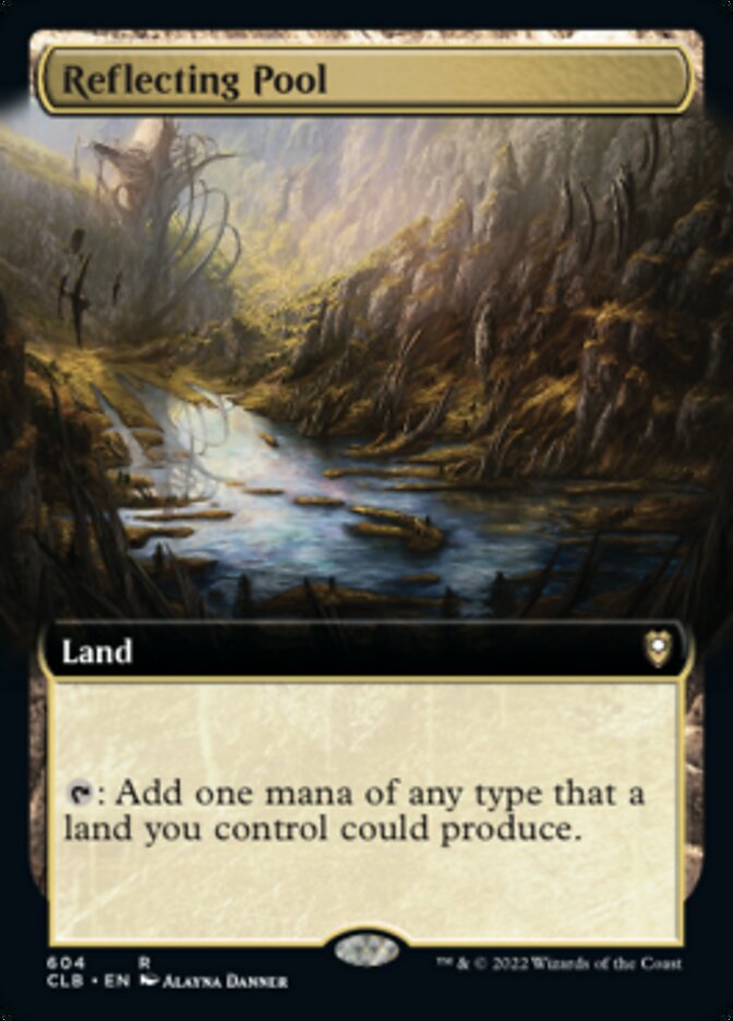 Reflecting Pool (Extended Art) [Commander Legends: Battle for Baldur's Gate] | Devastation Store