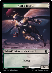 Alien Angel // Alien Insect Double-Sided Token [Doctor Who Tokens] | Devastation Store