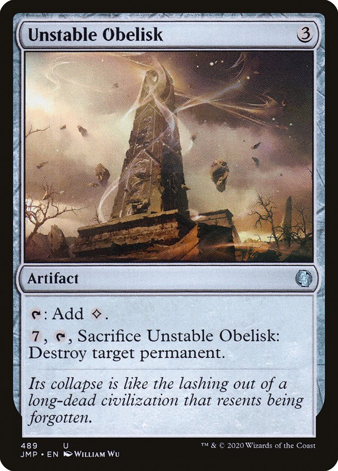 Unstable Obelisk [Jumpstart] | Devastation Store