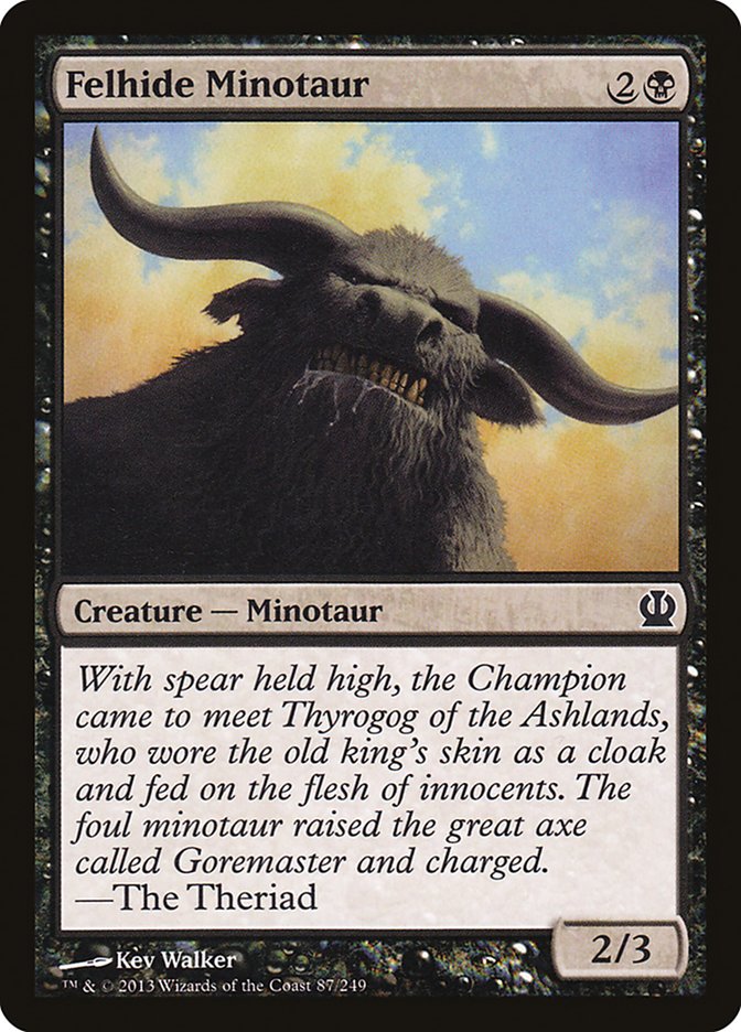 Felhide Minotaur [Theros] | Devastation Store