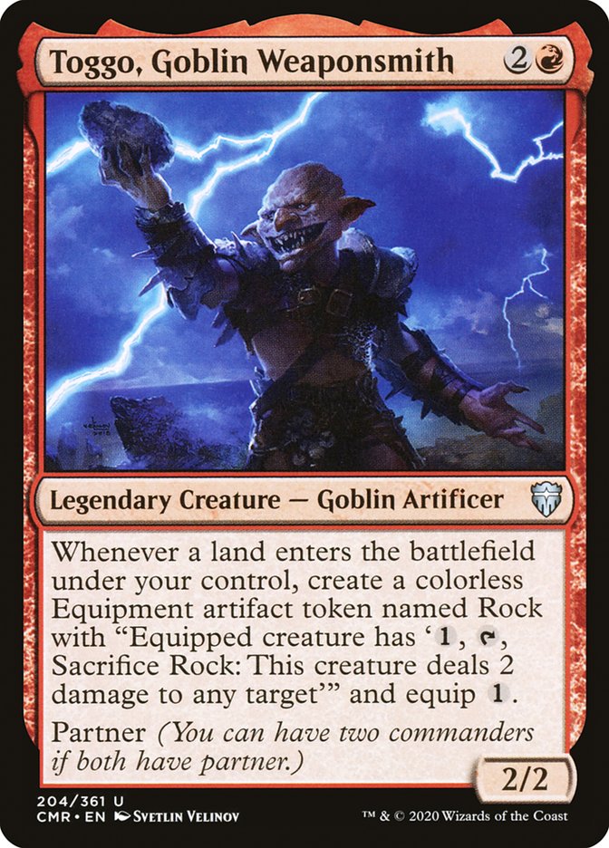 Toggo, Goblin Weaponsmith [Commander Legends] | Devastation Store