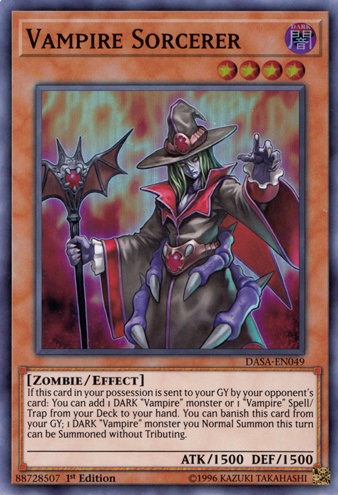 Vampire Sorcerer [DASA-EN049] Super Rare | Devastation Store