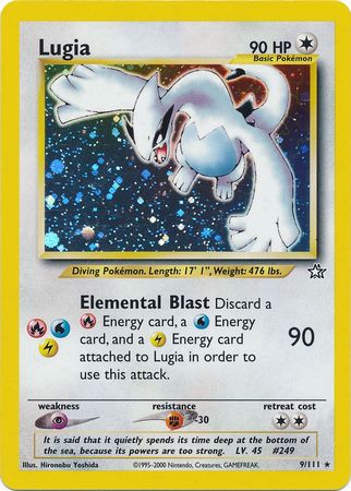 Lugia (9/111) [Neo Genesis Unlimited] | Devastation Store