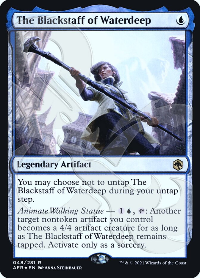The Blackstaff of Waterdeep (Ampersand Promo) [Dungeons & Dragons: Adventures in the Forgotten Realms Promos] | Devastation Store