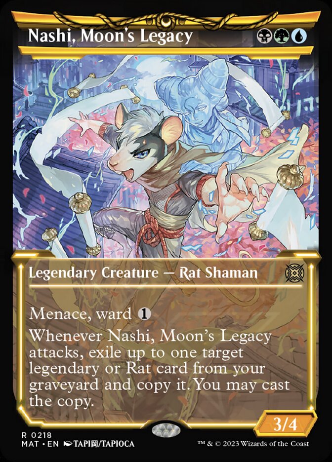 Nashi, Moon's Legacy (Showcase Halo Foil) [March of the Machine: The Aftermath] | Devastation Store