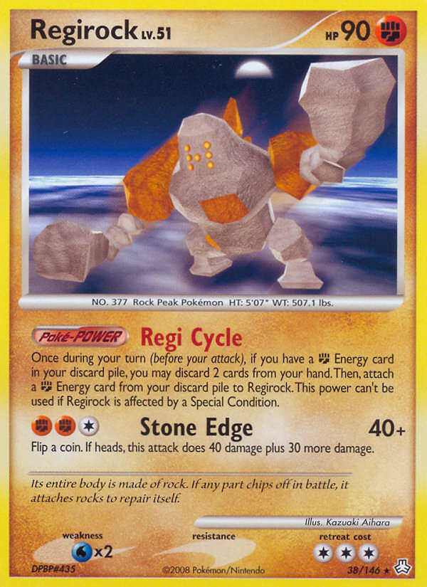 Regirock (38/146) [Diamond & Pearl: Legends Awakened] | Devastation Store