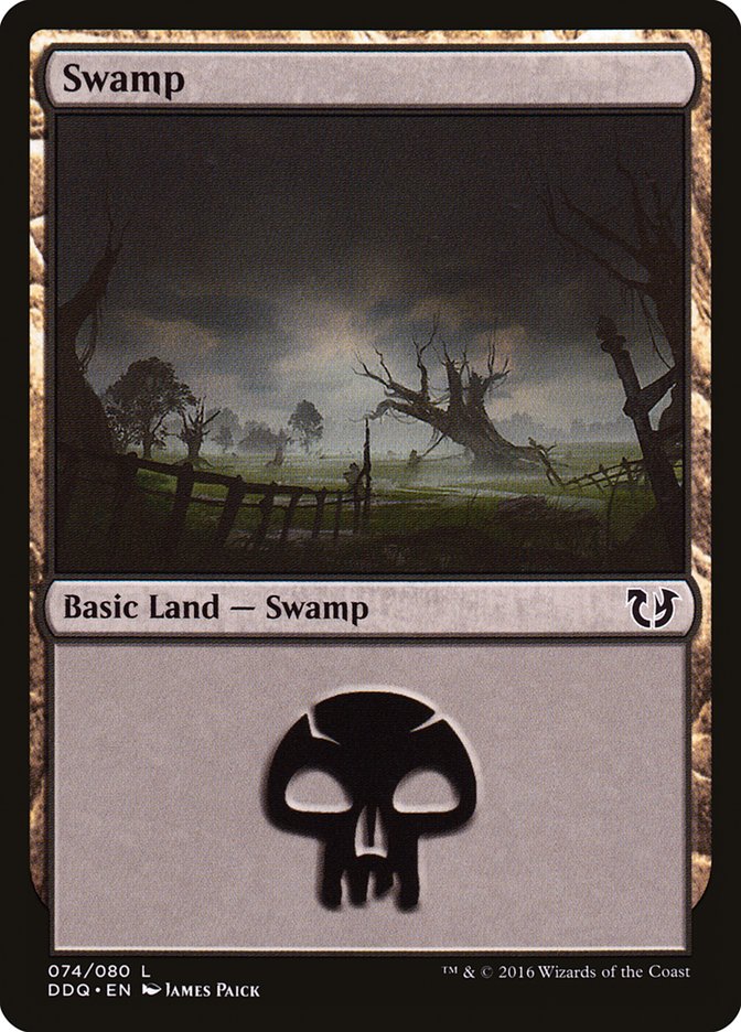 Swamp (74) [Duel Decks: Blessed vs. Cursed] | Devastation Store