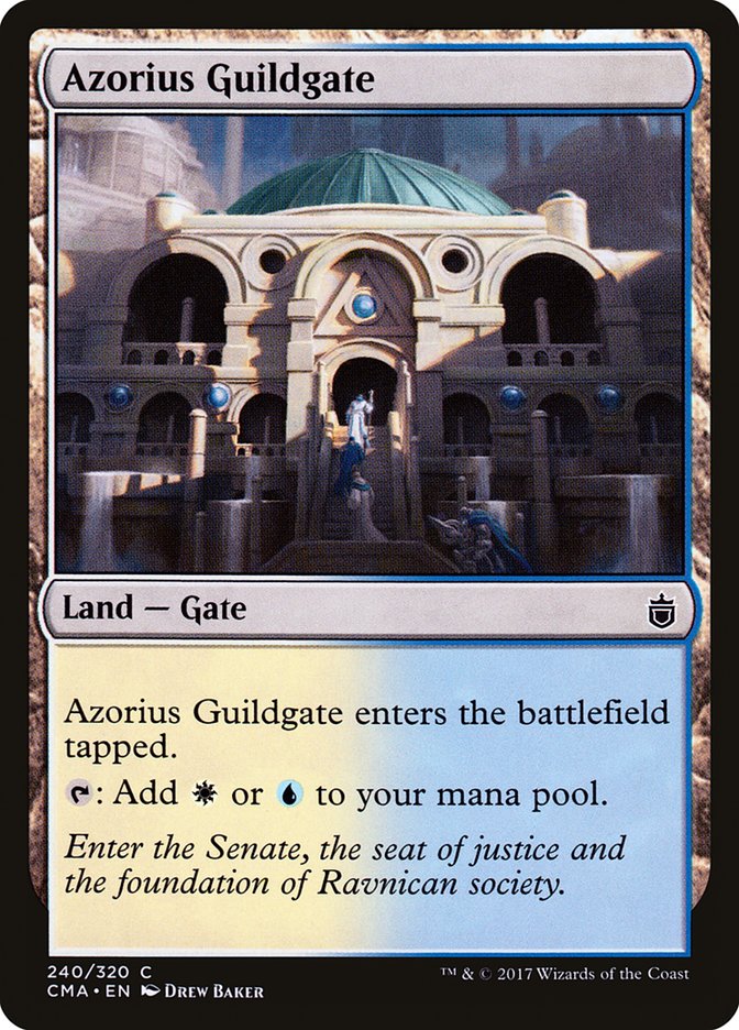 Azorius Guildgate [Commander Anthology] - Devastation Store | Devastation Store