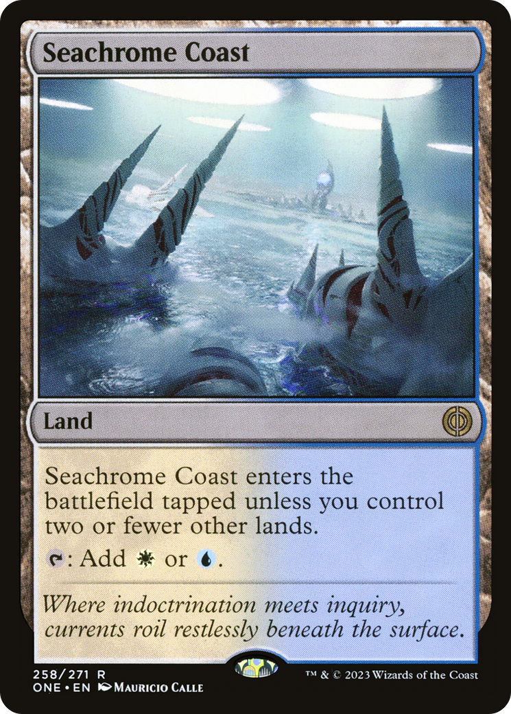 Seachrome Coast [Phyrexia: All Will Be One] | Devastation Store