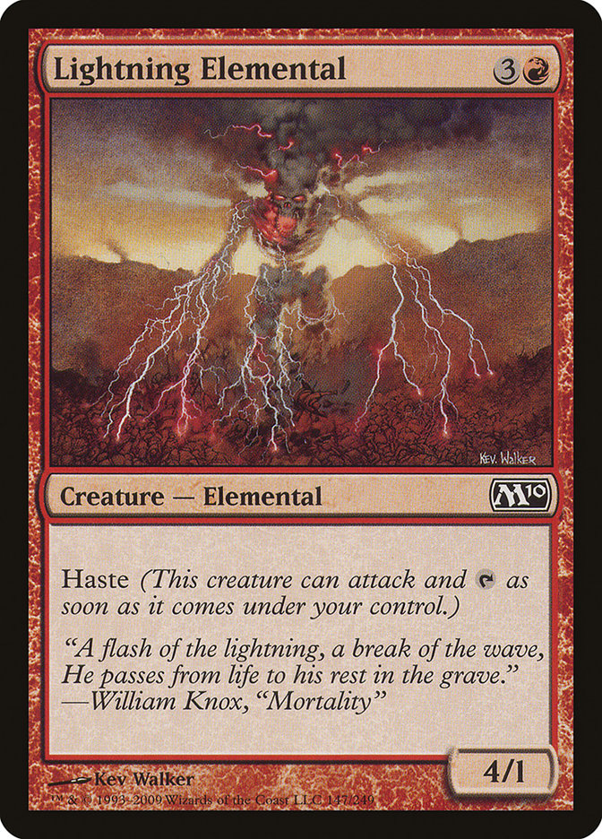 Lightning Elemental [Magic 2010] - Devastation Store | Devastation Store