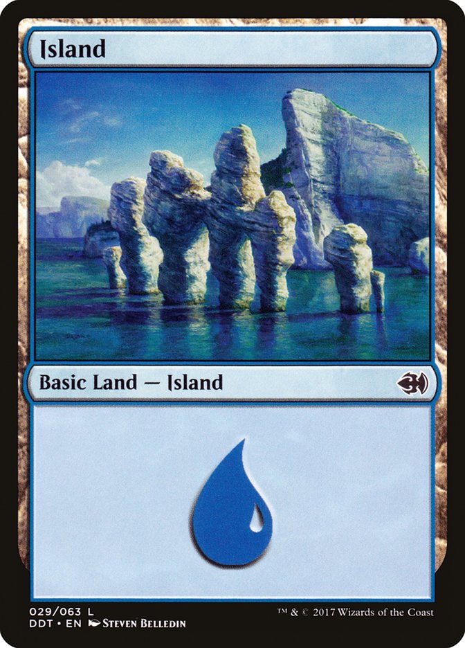 Island (29) [Duel Decks: Merfolk vs. Goblins] - Devastation Store | Devastation Store