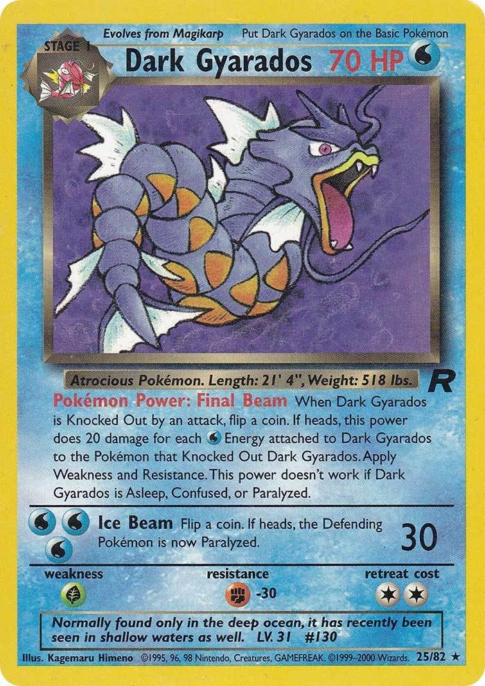 Dark Gyarados (25/82) [Team Rocket Unlimited] | Devastation Store