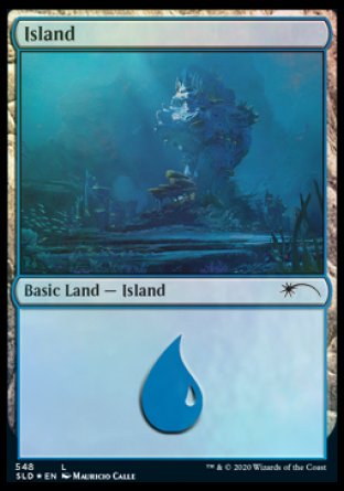 Island (Under the Sea) (548) [Secret Lair Drop Promos] | Devastation Store