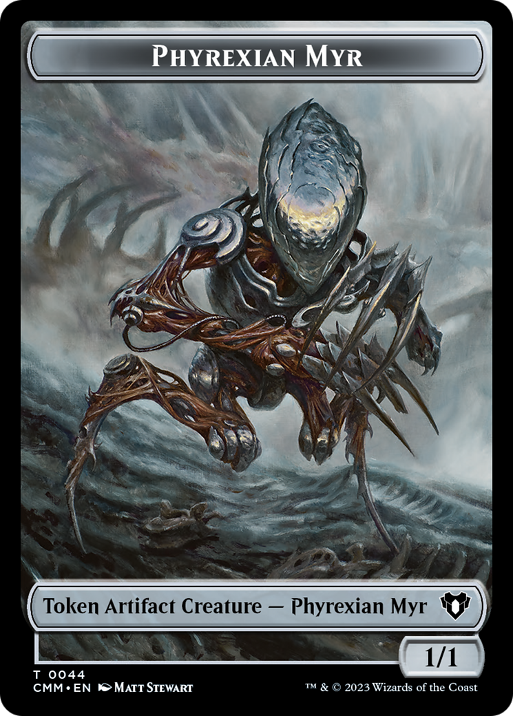 Phyrexian Myr Token [Commander Masters Tokens] | Devastation Store