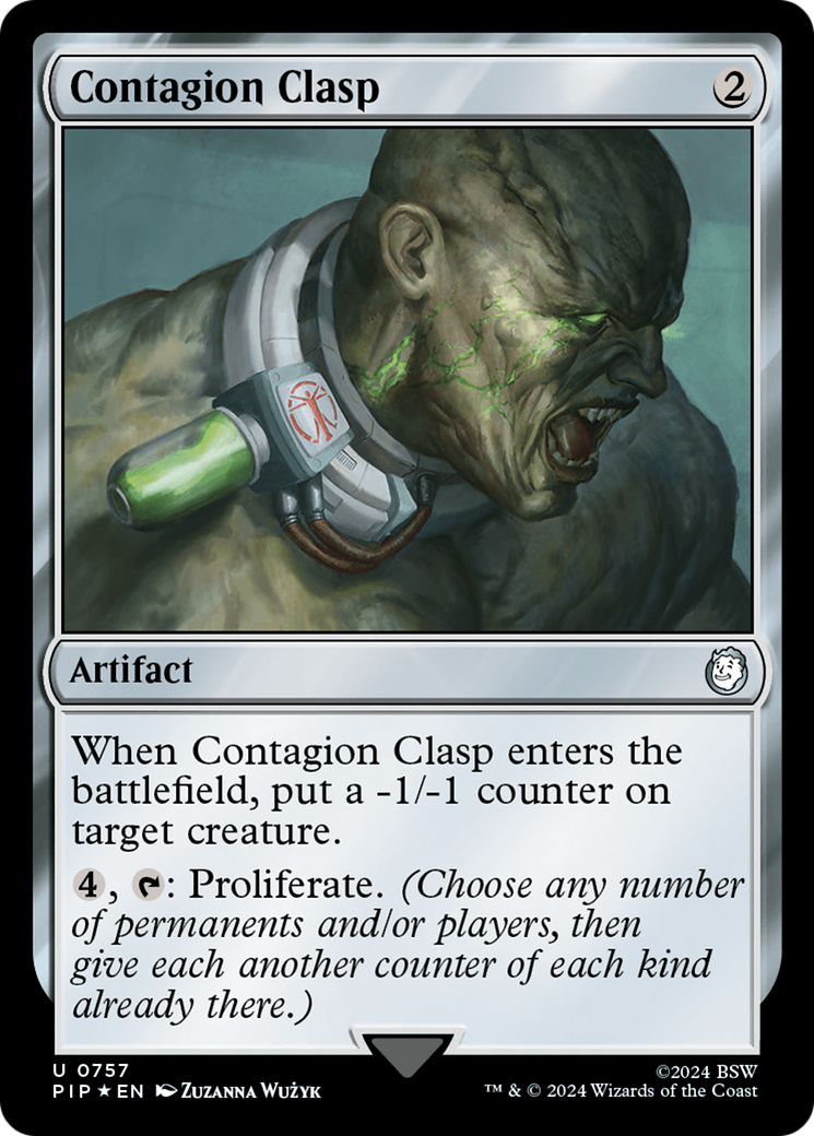 Contagion Clasp (Surge Foil) [Fallout] | Devastation Store