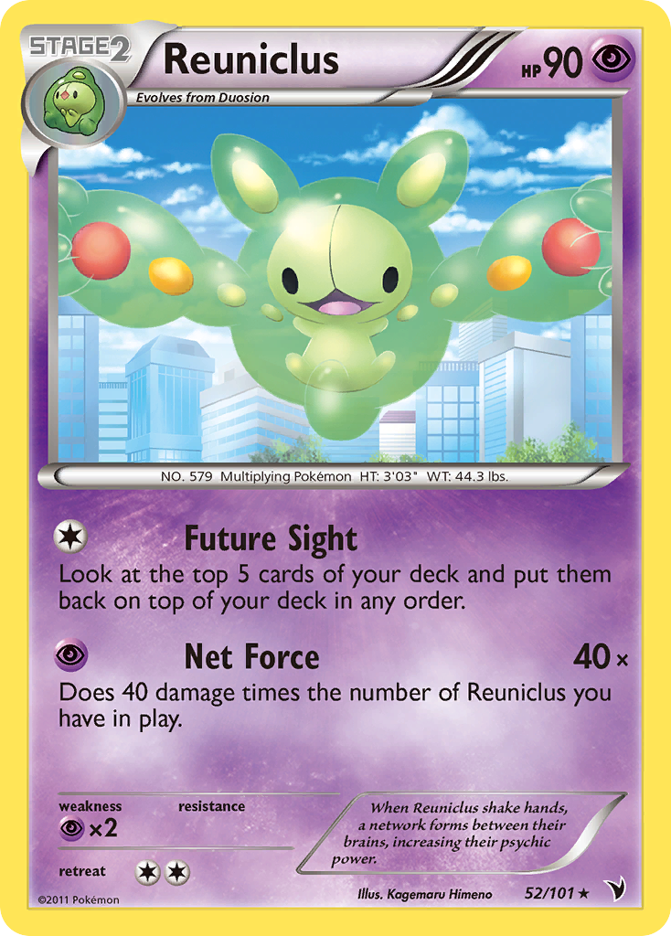 Reuniclus (52/101) [Black & White: Noble Victories] | Devastation Store