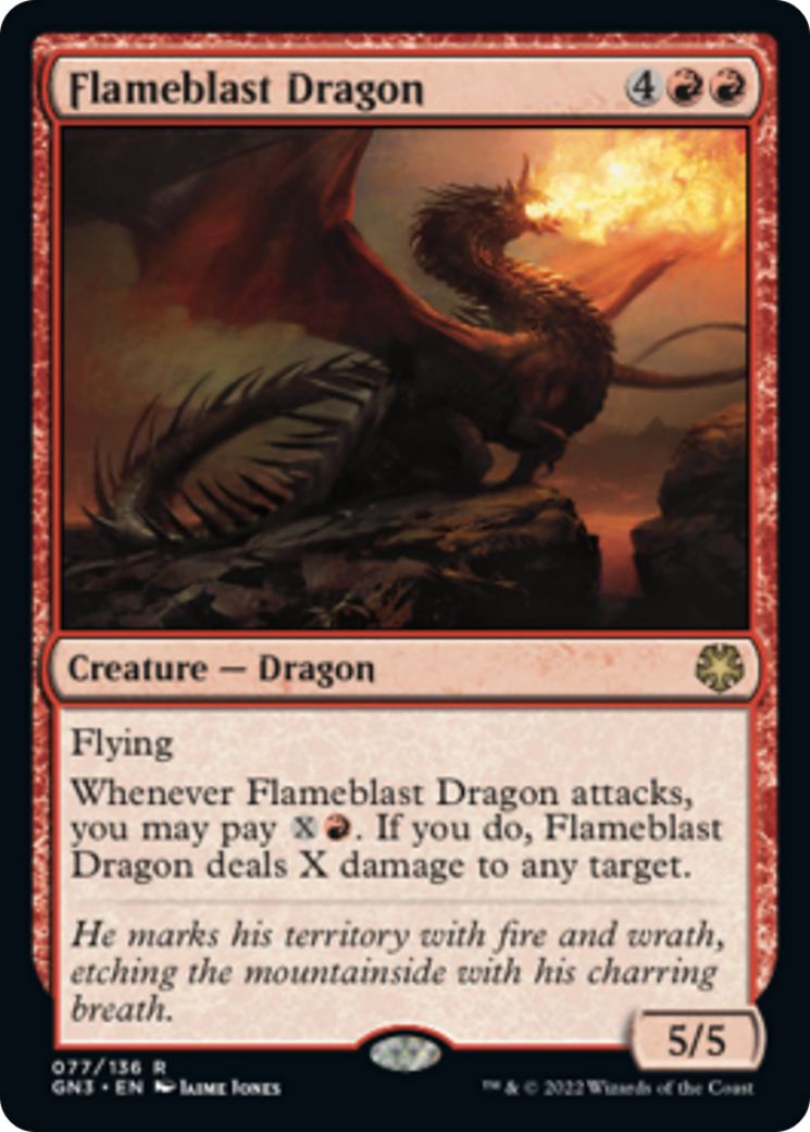 Flameblast Dragon [Game Night: Free-for-All] | Devastation Store