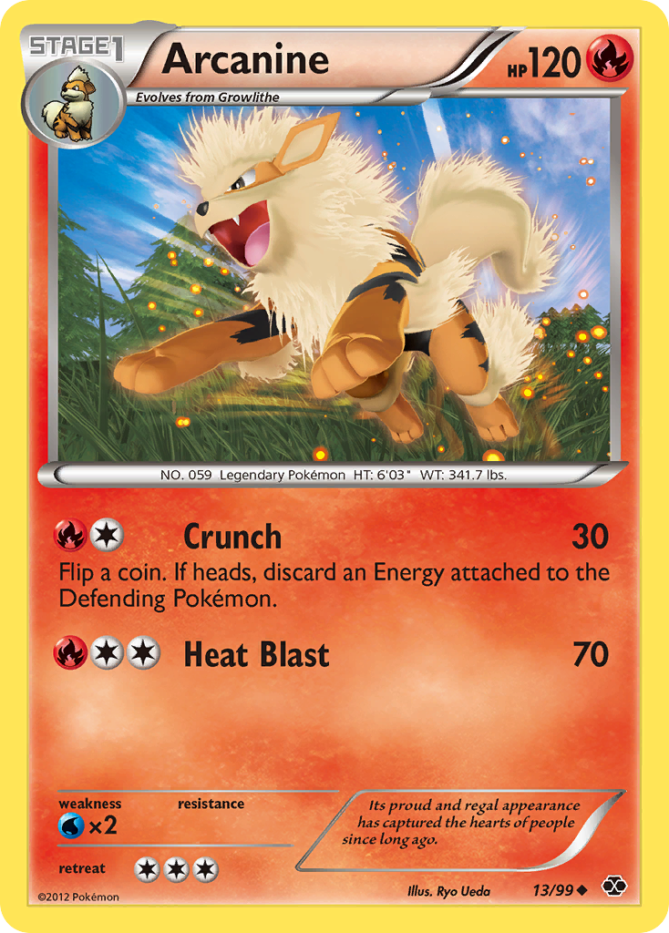 Arcanine (13/99) [Black & White: Next Destinies] | Devastation Store