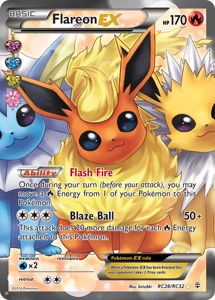 Flareon EX (RC28/RC32) [XY: Generations] | Devastation Store