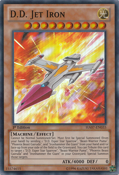 D.D. Jet Iron [HA07-EN035] Super Rare | Devastation Store