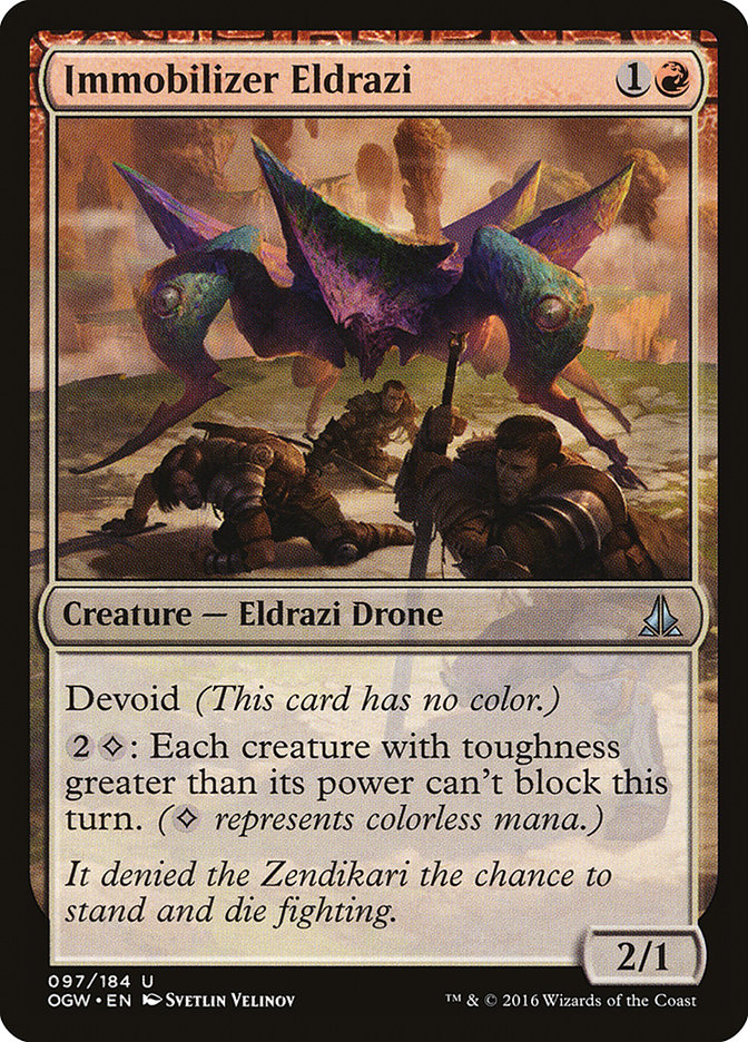 Immobilizer Eldrazi [Oath of the Gatewatch] | Devastation Store