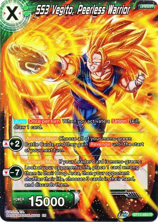SS3 Vegito, Peerless Warrior [BT11-063] | Devastation Store