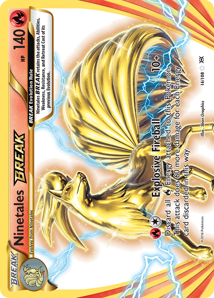 Ninetales BREAK (16/108) [XY: Evolutions] | Devastation Store