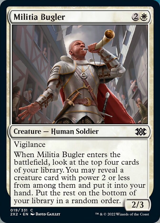 Militia Bugler [Double Masters 2022] | Devastation Store