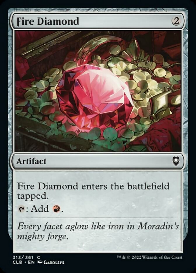 Fire Diamond [Commander Legends: Battle for Baldur's Gate] | Devastation Store