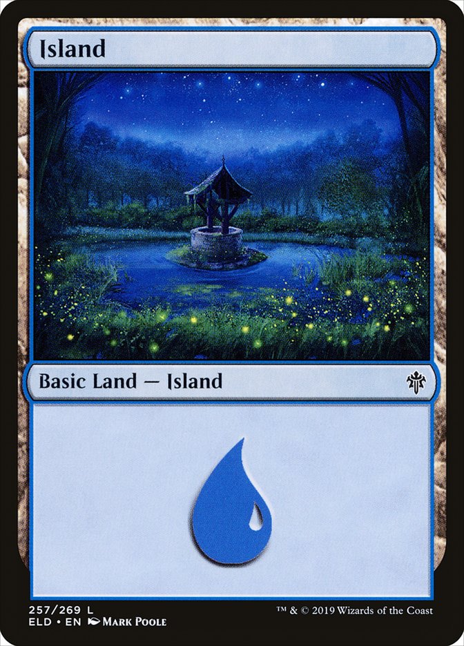 Island (257) [Throne of Eldraine] | Devastation Store