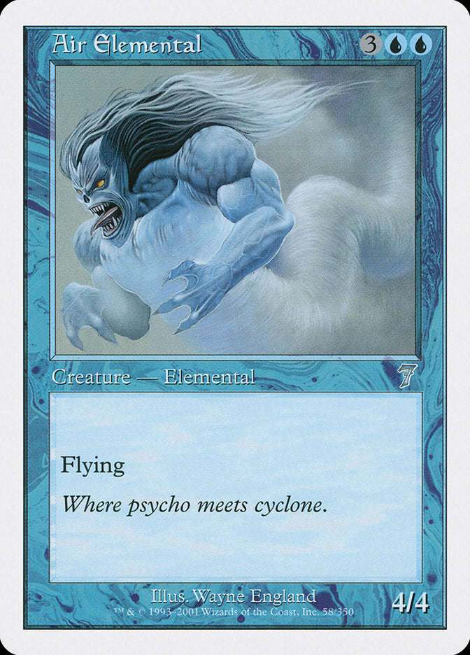 Air Elemental [Seventh Edition] | Devastation Store