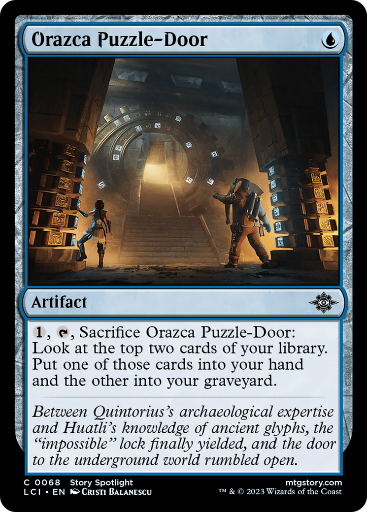 Orazca Puzzle-Door [The Lost Caverns of Ixalan] | Devastation Store