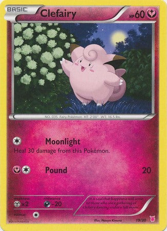 Clefairy (19/30) [XY: Trainer Kit 1 - Wigglytuff] | Devastation Store