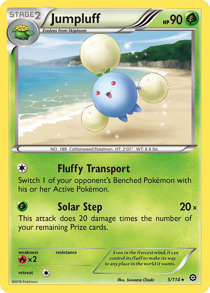 Jumpluff (5/114) [XY: Steam Siege] | Devastation Store