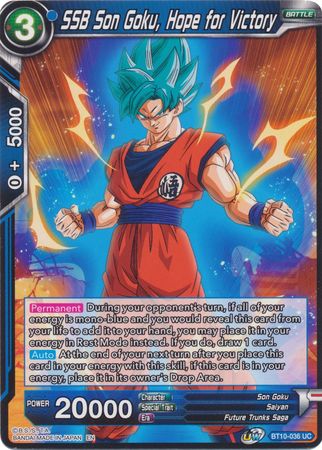 SSB Son Goku, Hope for Victory [BT10-036] | Devastation Store