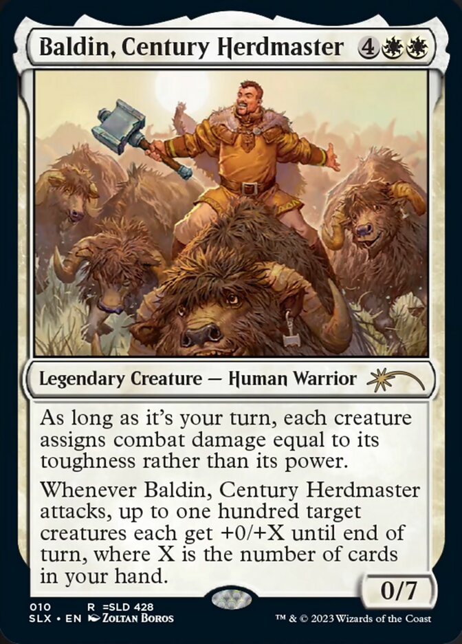 Baldin, Century Herdmaster [Secret Lair: Universes Within] | Devastation Store