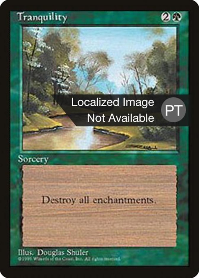 Tranquility [Fourth Edition (Foreign Black Border)] | Devastation Store